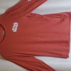 Star Wars Long Sleeve T-Shirt - Peach - Size Large